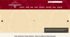 Desktop Screenshot of hotelmarcopolovenezia.com
